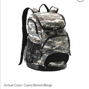 Speedo Backpack PRINTED TEAMSTER 35L Camo/Brown/Beige